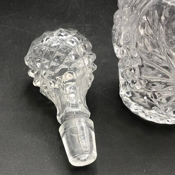 Vintage Bohemian Crystal Sunflower Wine Whisky Spirit Decanter with Stopper - Picture 5 of 12